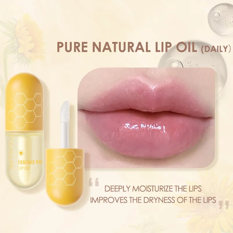 Focallure Pure Moisturizing Natural Lip Oil Daily and Night