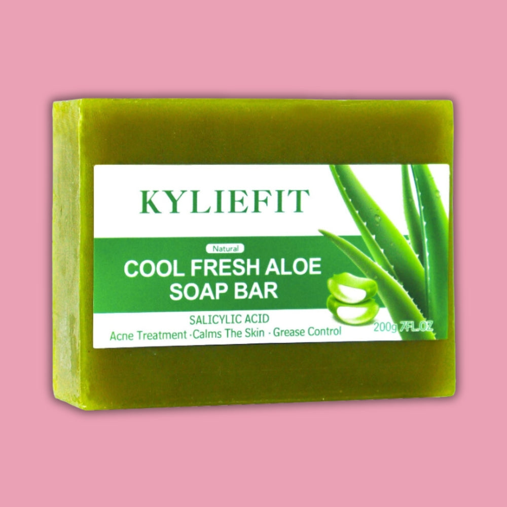 Organic Natural Cool Fresh Aloe Vera Soap Bar