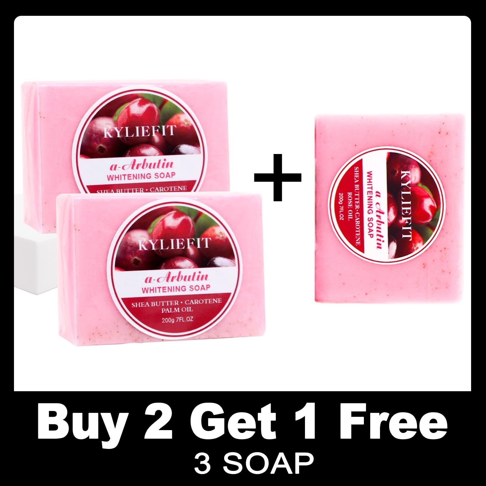 A-Arbutin Whitening Soap with Shea Butter Carotene and Palm Oil