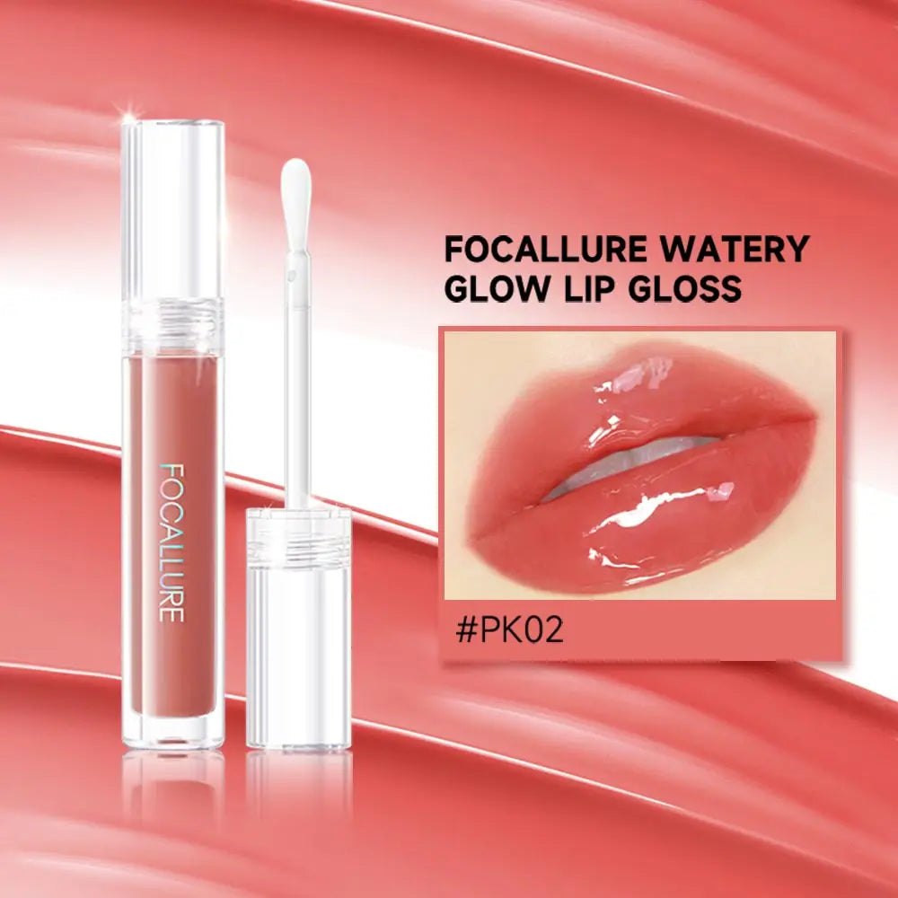 Focallure Long-Lasting Shimmer Moisturizing Lip Plumber Lip Tint Gloss
