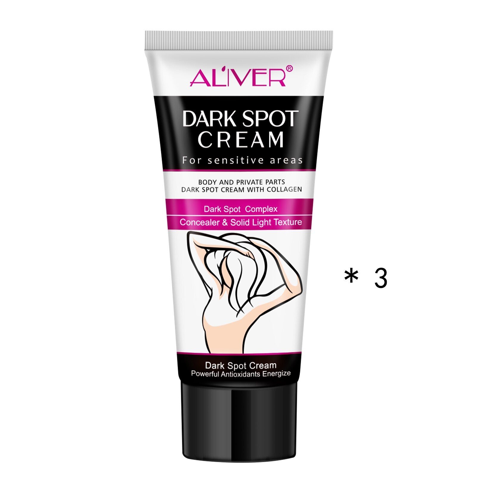 Dark Spot Cream Concealer and Solid Light Texture