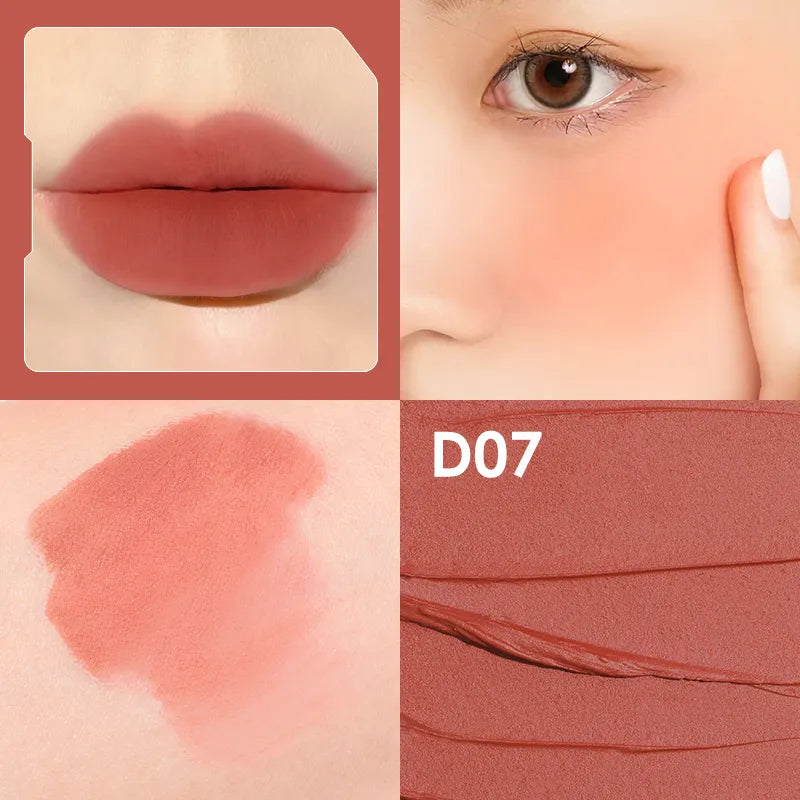 Velvet Matte Dual-Use Lip and Cheek Tint Balm Gloss