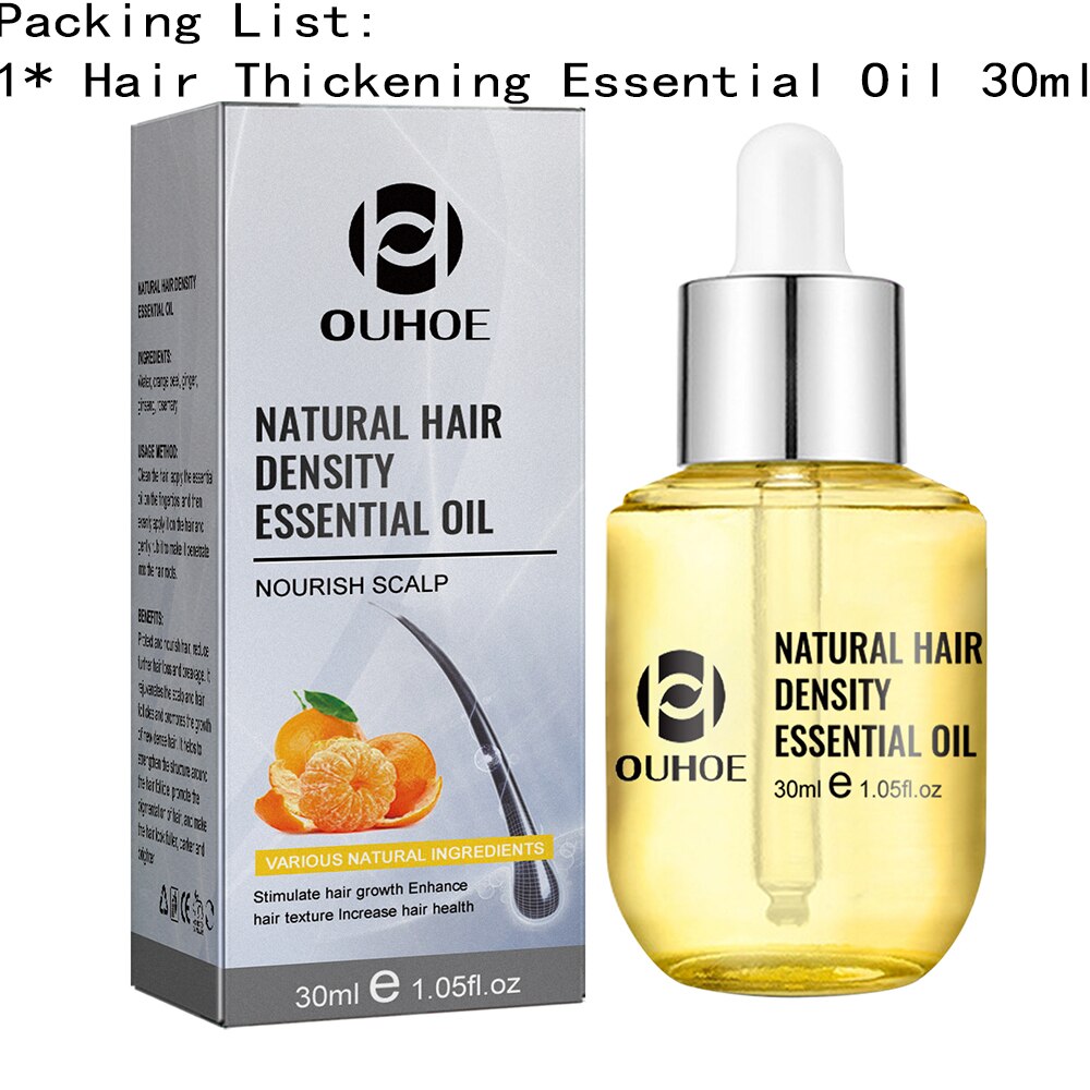 Natural Hair Density Essential Oil for Nourishing Scalp