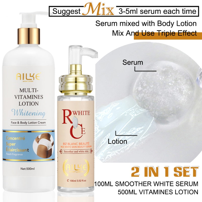 Multi Vitamins Whitening Face and Body Lotion Cream