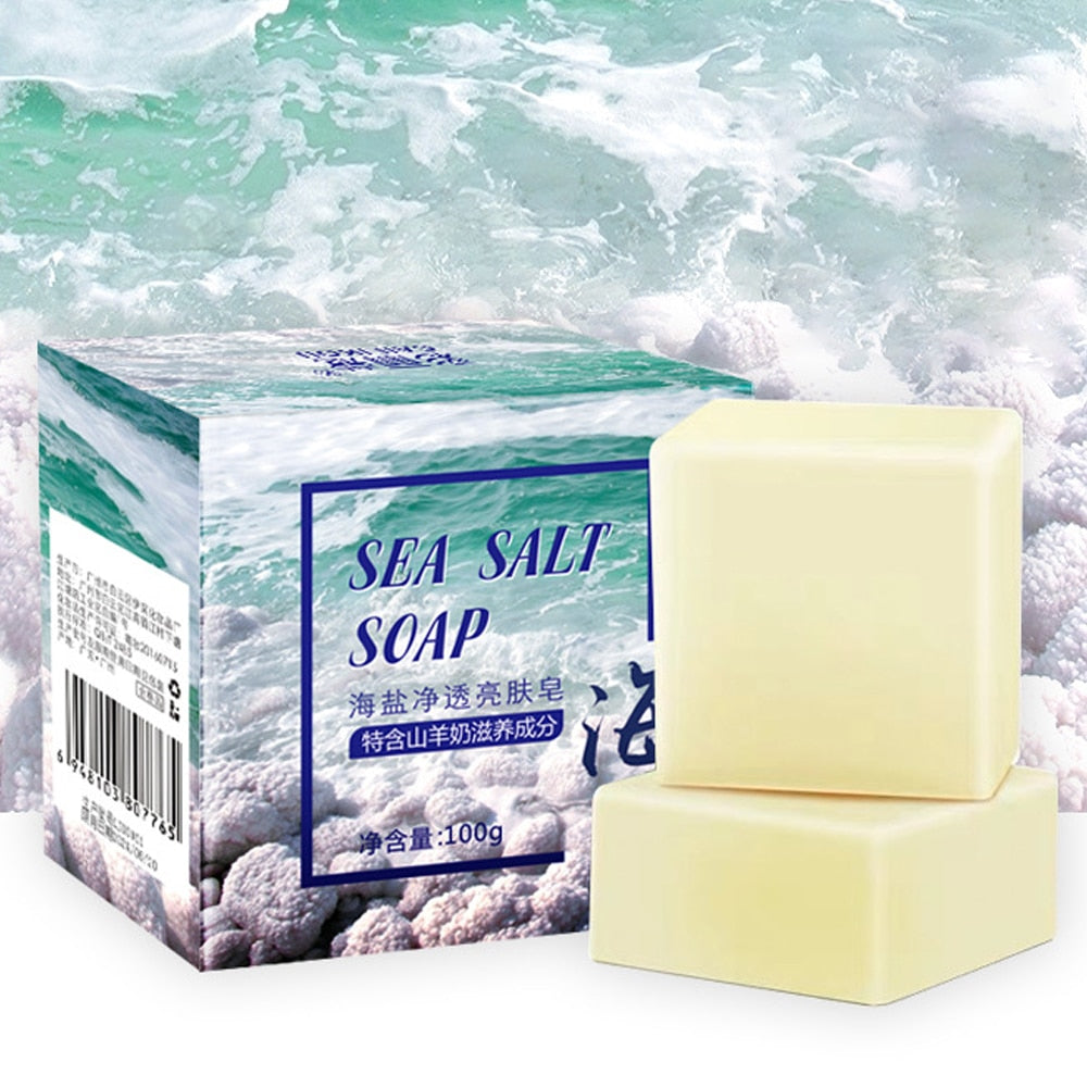 Sea Salt Acne Treatment Goat Milk Moisturizing Soap