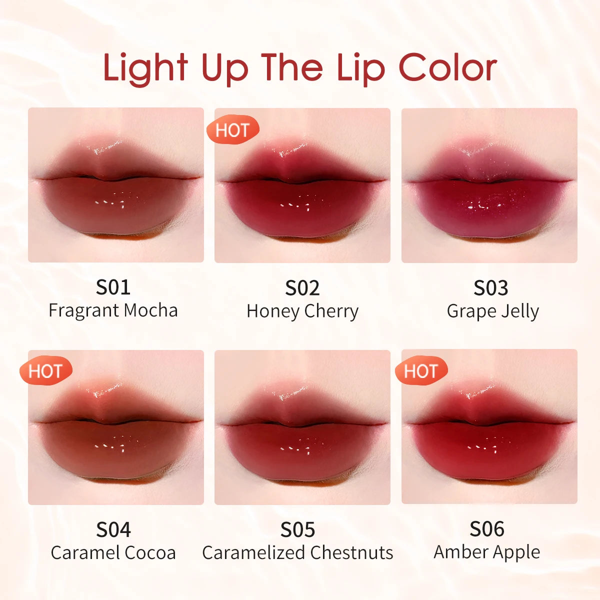 Focallure Waterproof Long-Lasting Clear Water Gloss Lip Tint