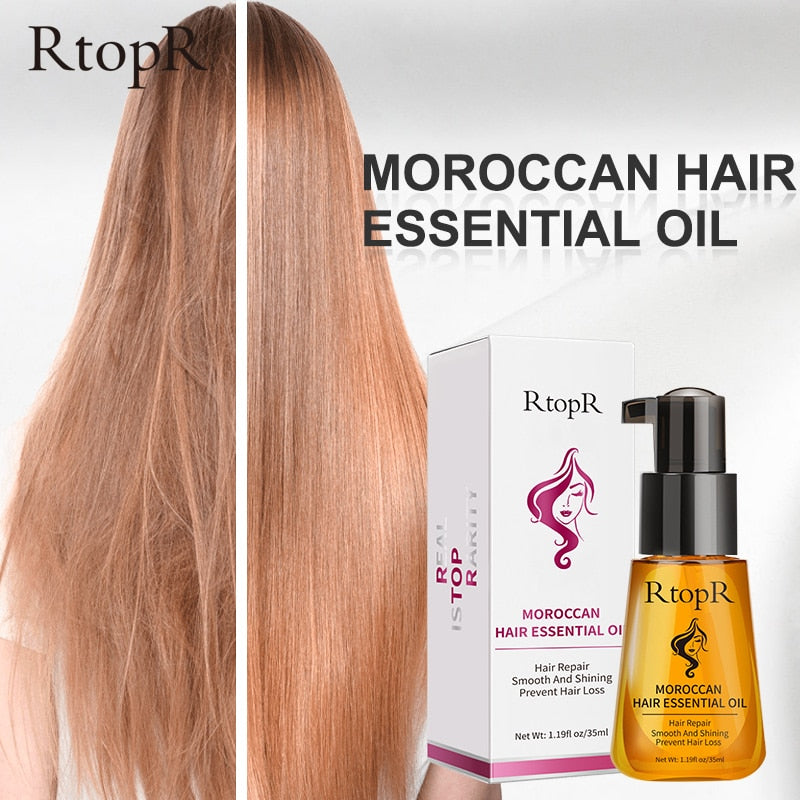 Moroccan Hair Essential Oil for Hair Repair and Hair Growth
