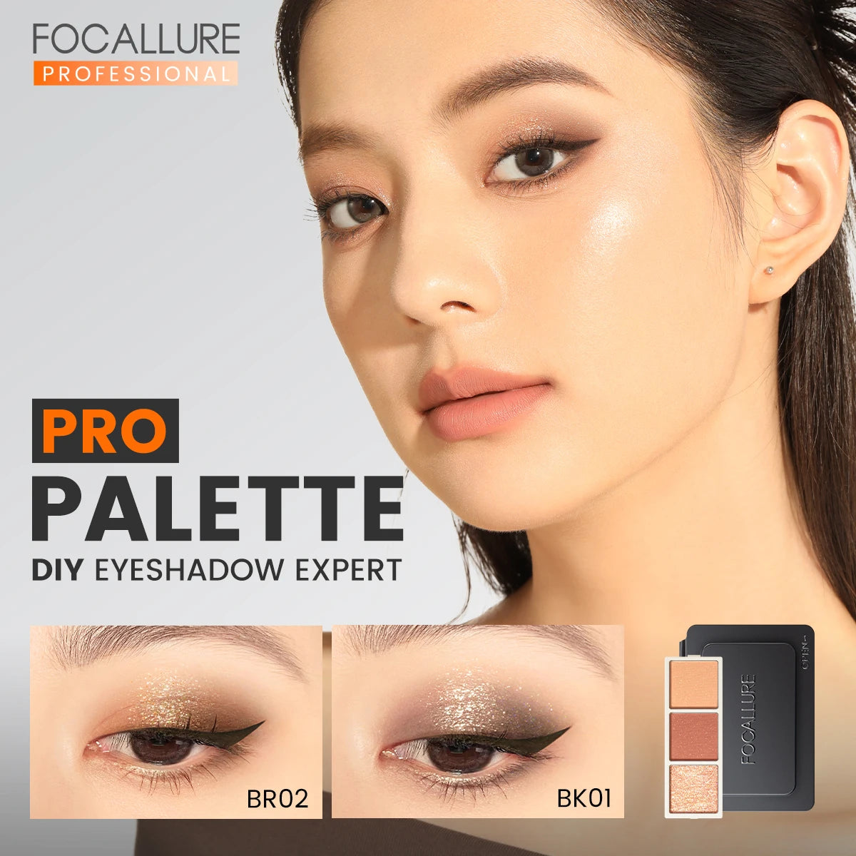 Focallure Professional Pro Palette DIY Eyeshadow Expert
