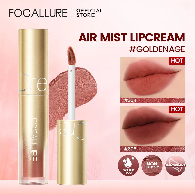 Focallure Waterproof Matte Air Mist Lip Cream