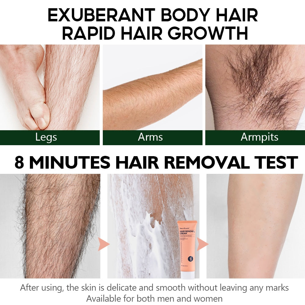 Effective Smooth Hair Removal Cream